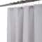 Elle Décor Gray Jacquard Weave Diamond Design Shower Curtain